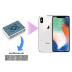 AKK A4 iPhone X Phone Poker Analyzer for Marked Barcode Decks