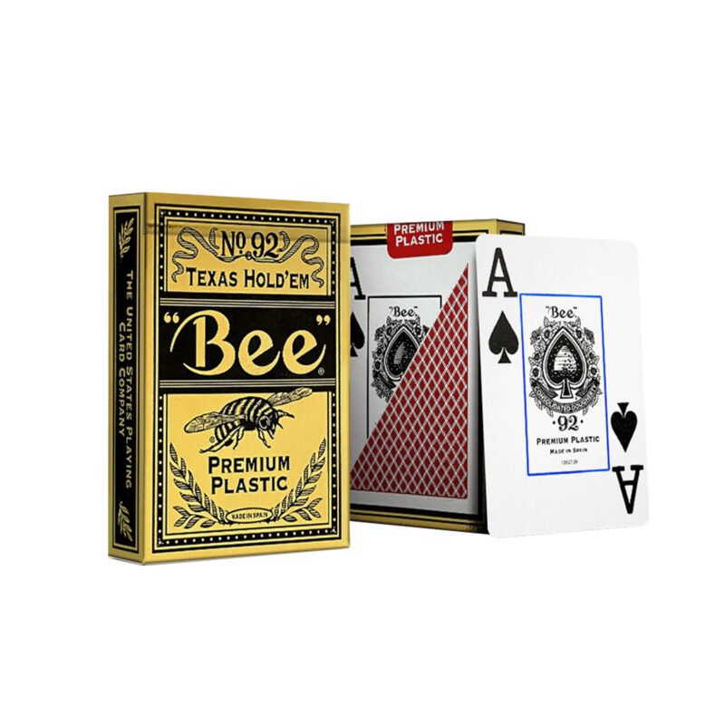 Bee Barcode Cards Plastic Texas Hold’em Wide Cards - Image 3