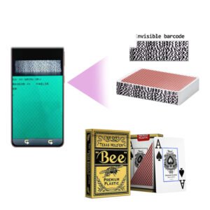 Bee Barcode Cards Plastic Texas Hold’em Wide Cards