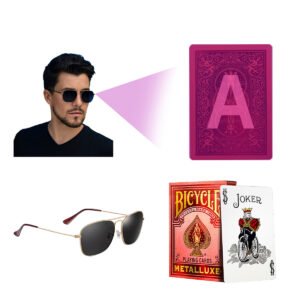 Bicycle Infrared Marked Playing Cards Classic Red for Poker Cheating