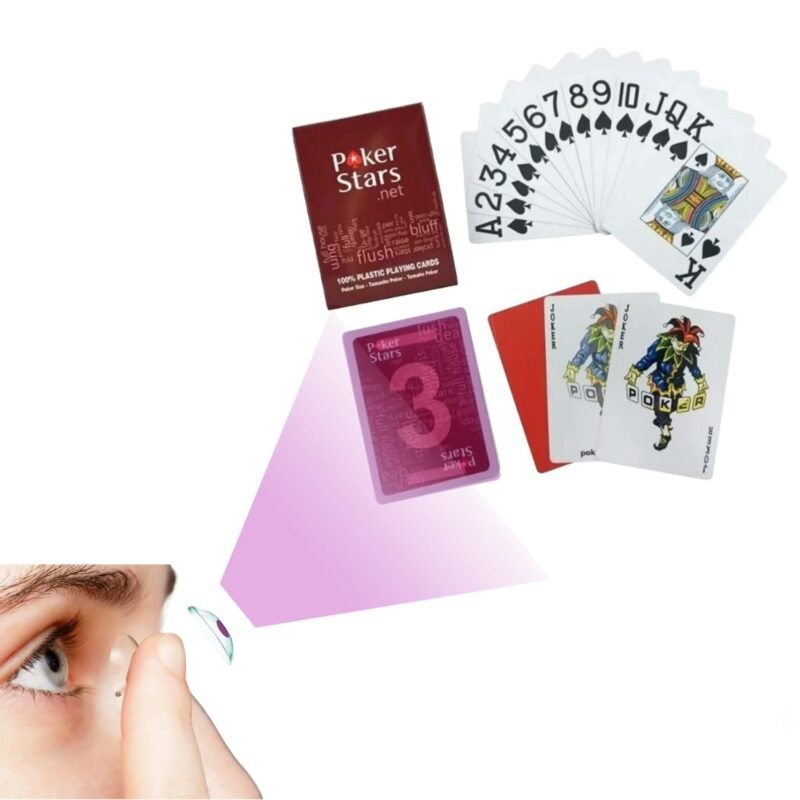 Copag Pokerstars Cheating Cards With Invisible Ink for Marked Cards Contact Lenses - Image 3