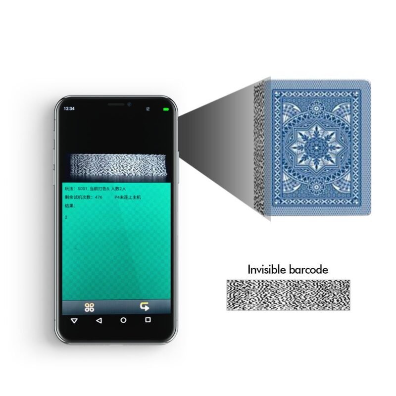 Modiano Cristallo Barcode Invisible Marked Decks Poker for Scanning Poker Camera & Poker Analyzer - Image 4