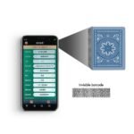 Modiano Cristallo Barcode Invisible Marked Decks Poker for Scanning Poker Camera & Poker Analyzer