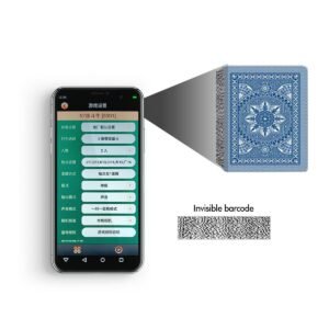 Modiano Cristallo Barcode Invisible Marked Decks Poker for Scanning Poker Camera & Poker Analyzer