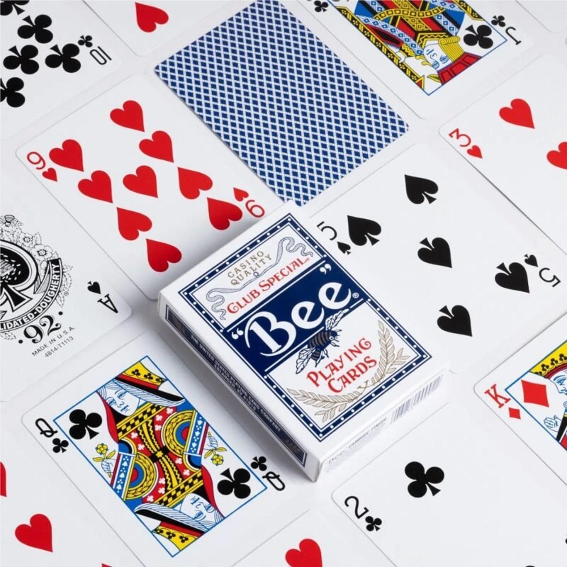 Bee 92 Cheating Poker Cards With Barcode Marking for Poker Hand Analyzer - Image 2