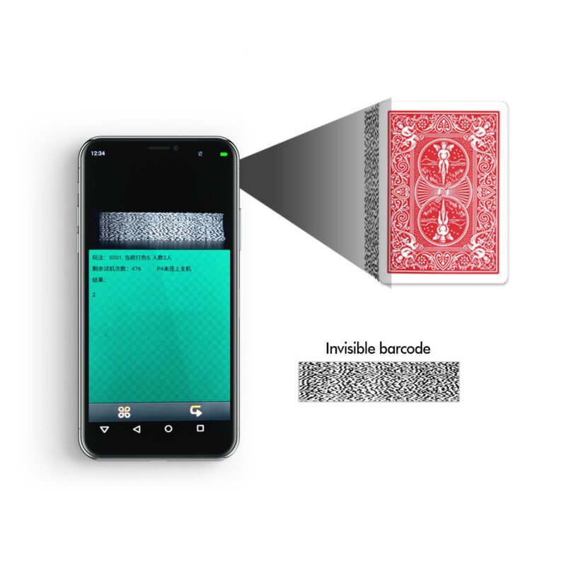 Barcode Side Marked Cards of Bicycle Standard Playing Cards for CVK Poker Analyzer - Image 3